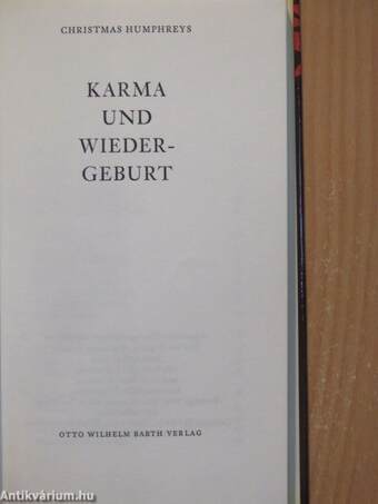 Karma und Wiedergeburt