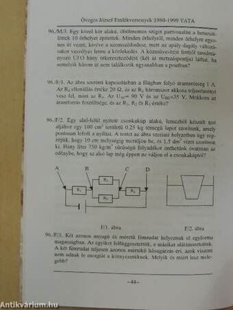 Öveges József Emlékverseny Tata, 1980-1999