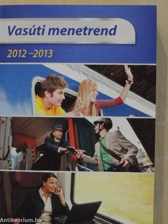 Vasúti menetrend 2012-2013