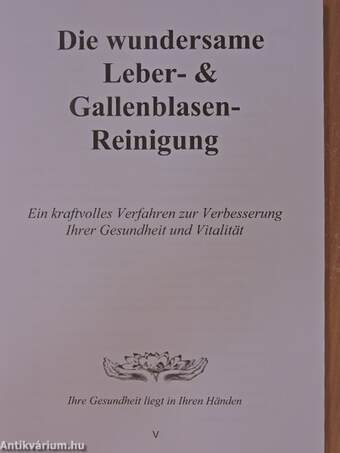 Die Wundersame Leber- & Gallenblasenreinigung