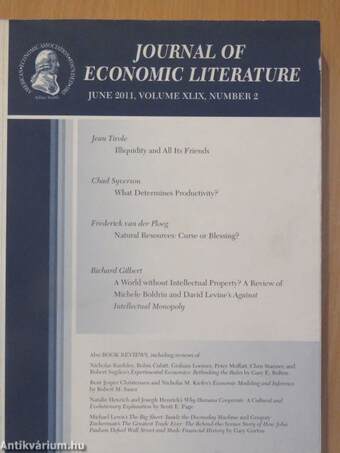 Journal of Economic Literature June 2011