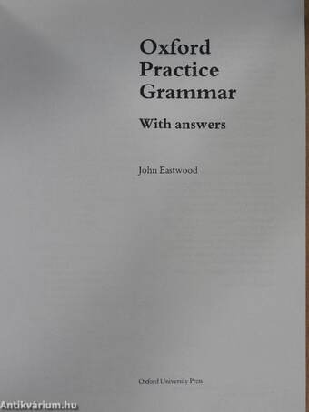 Oxford Practice Grammar