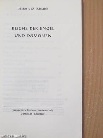 Reiche der Engel und Dämonen