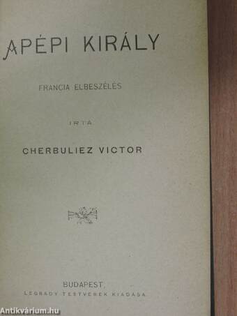 Apépi király