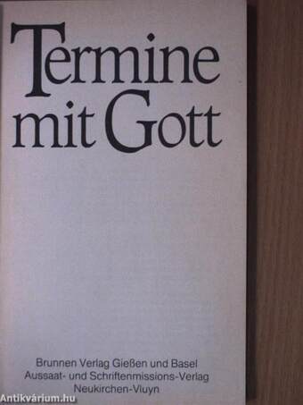 Termine mit Gott '88