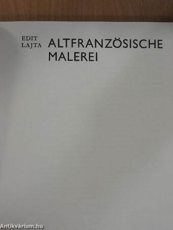 Altfranzösische Malerei