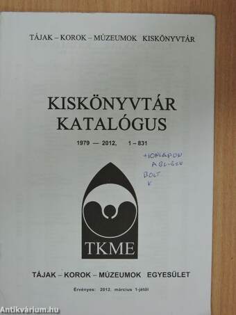 Kiskönyvtár katalógus