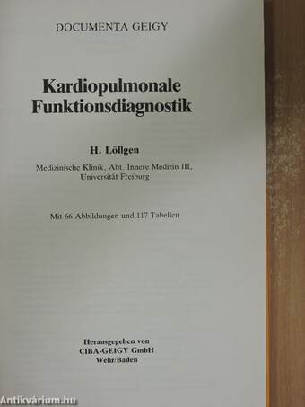 Kardiopulmonale Funktionsdiagnostik