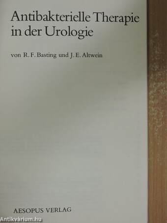 Antibakterielle Therapie in der Urologie