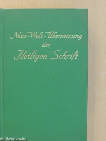 Neue-Welt-Übersetzung der Heiligen Schrift