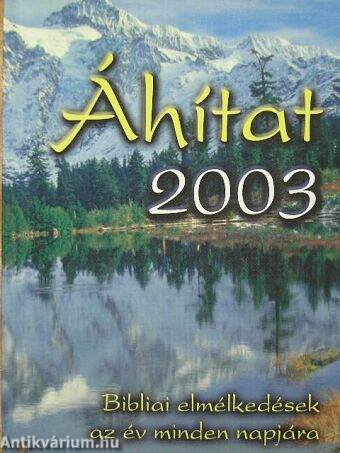 Áhítat 2003