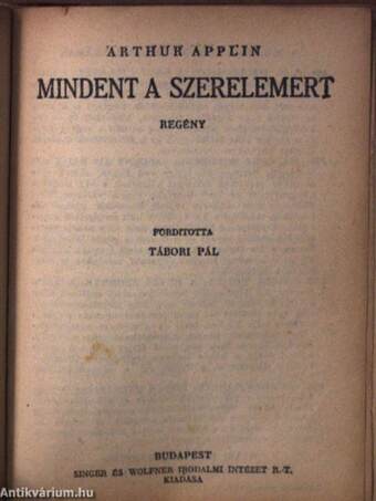 Művészszerelem I-II./Mindent a szerelemért