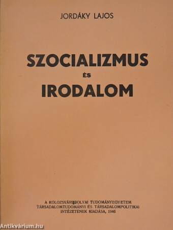 Szocializmus és irodalom