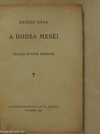 A hodsa meséi