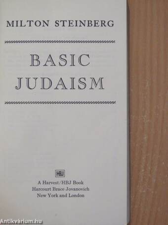 Basic Judaism