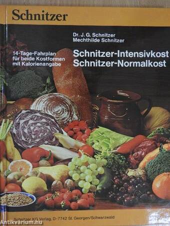 Schnitzer-Intensivkost, Schnitzer-Normalkost