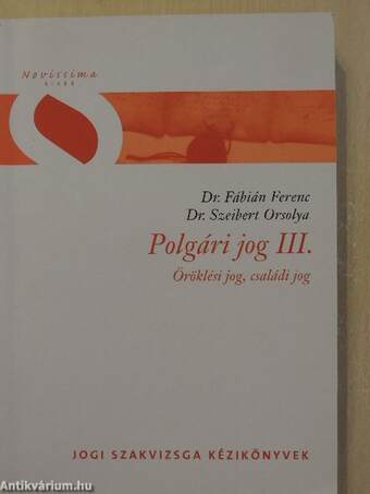 Polgári jog III.