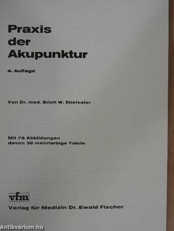 Praxis der Akupunktur