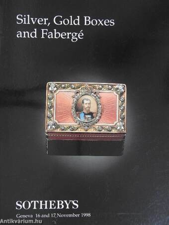 Silver, Gold Boxes and Fabergé