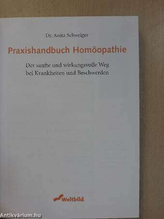 Praxishandbuch Homöopathie