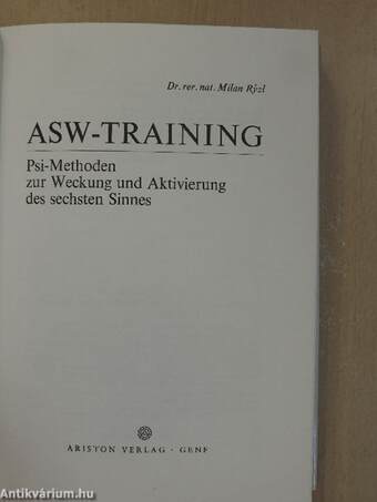 ASW-Training