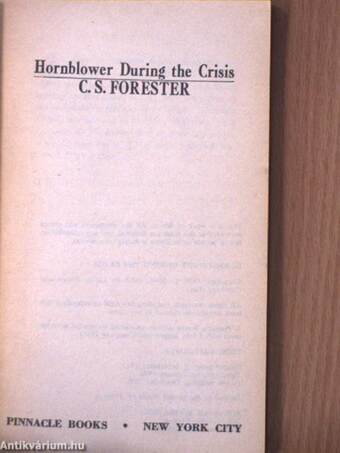 Hornblower During the Crisis