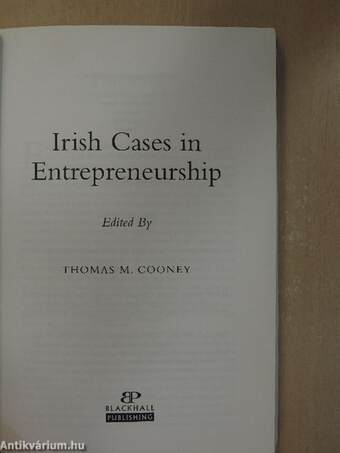 Irish Cases in Entrepreneurship