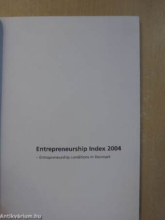 Entrepreneurship Index 2004