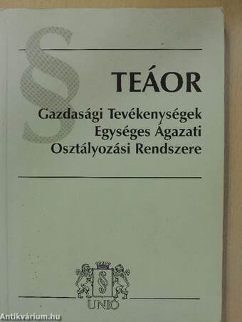 TEÁOR 1999