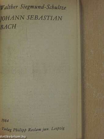 Johann Sebastian Bach