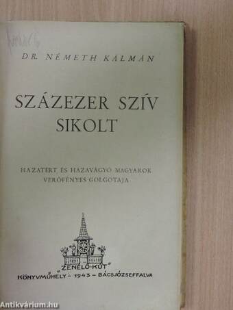 Százezer szív sikolt