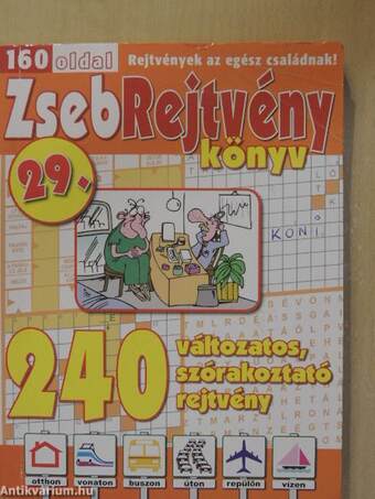 Zsebrejtvény könyv 29.