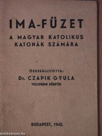 Ima-füzet