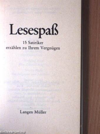 Lesespaß