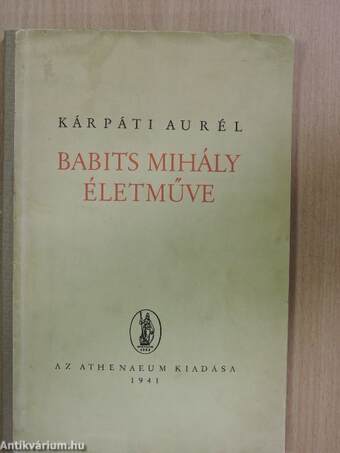 Babits Mihály életműve