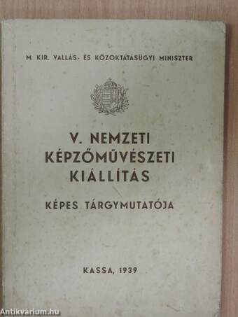 V. Nemzeti Képzőművészeti Kiállítás képes tárgymutatója