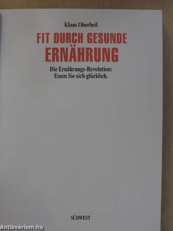 Fit durch Gesunde Ernährung