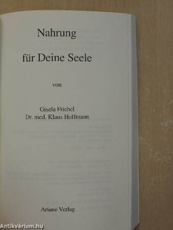 Nahrung für Deine Seele