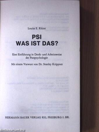 PSI-Was ist das?