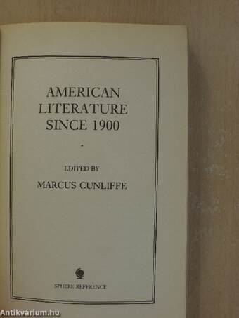 American literature since 1900