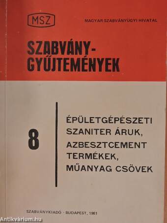 Épületgépészeti szaniter áruk, azbesztcement termékek, műanyag csövek