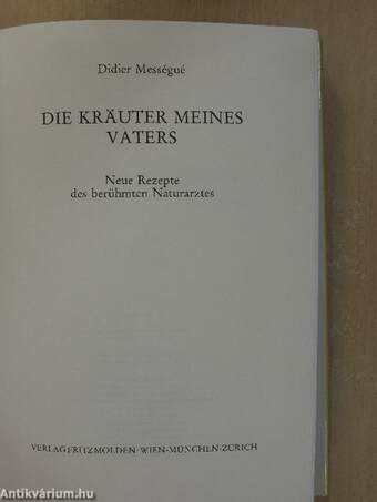 Die Kräuter Meines Vaters