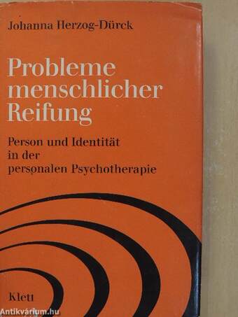 Probleme menschlicher Reifung