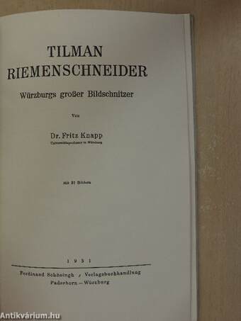 Tilman Riemenschneider