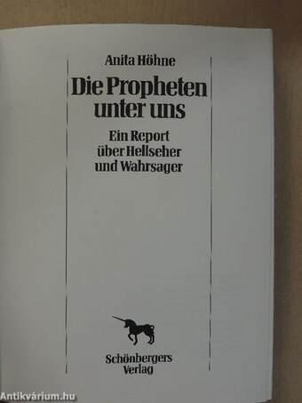 Die Propheten unter uns