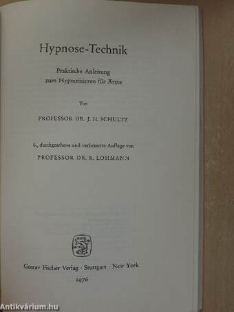 Hypnose-Technik