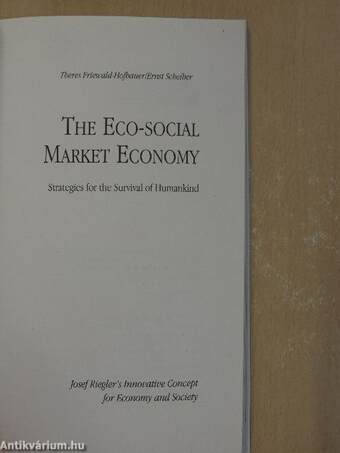 The Eco-Social Market Economy