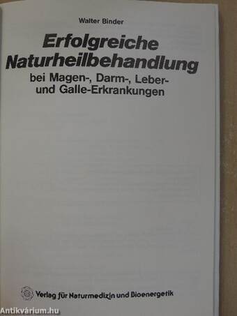 Erfolgreiche Naturheilbehandlung