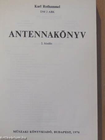 Antennakönyv