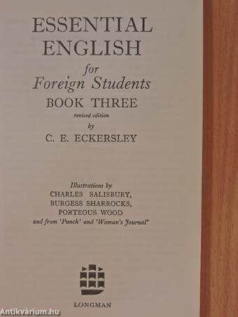 Essential English for Foreign Students Book 3. - Students' book